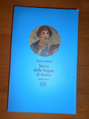 Giacomo devoto storia della - giacomo,