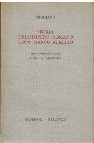 Erodiano storia dell impero - storia, dell'impero