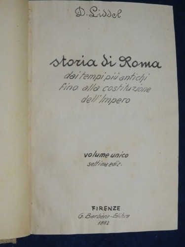 Storia roma dai tempi piu - storia, piu'