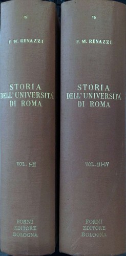 Renazzi filippo maria storia - renazzi,