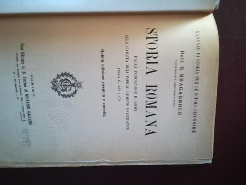 Storia romana dalla - romana, fondazione